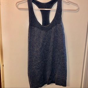 Blue Lorna Jane Workout Tank
